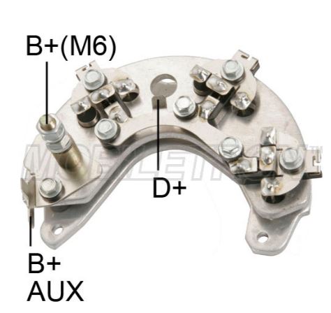 Alternator Rectifier Diode Plate To Fit Lucas A133 Type Mob Rl-17H
