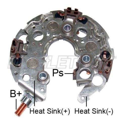 Alternator Rectifier Denso Ford C-Max S-Max Focus Volvo Mob 237613 Rn-37