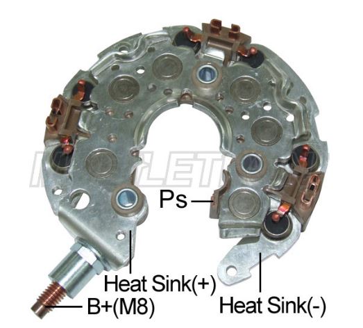 Alternator Rectifier Diode Plate Denso Landrover Rangerover Mob Rn-47