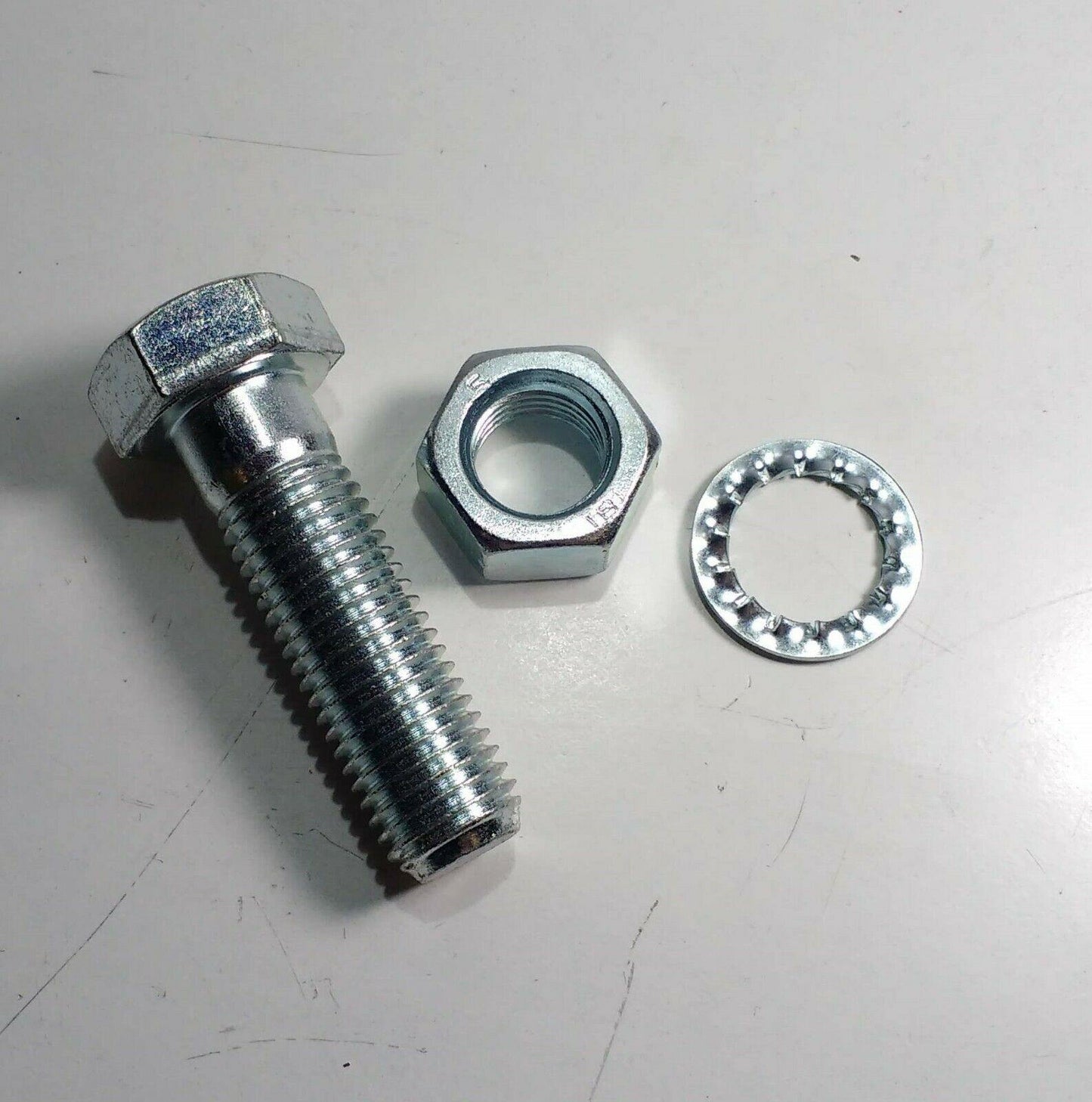 2 X High Tensile Zinc Plated (8.8) Towball Nuts & Bolts M16 X 55Mm Maypole Mp240 - Mid-Ulster Rotating Electrics Ltd