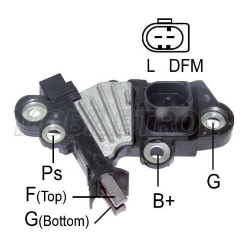 12V Alternator Regulator Fits Ford Bosch Transit 2006+ Ib6026 330331 Mob Vr-B026