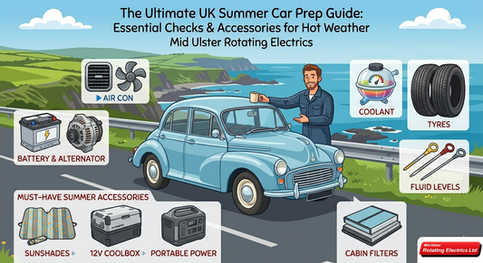 The Ultimate UK Summer Car Prep Guide: Essential Checks & Accessories for Hot Weather