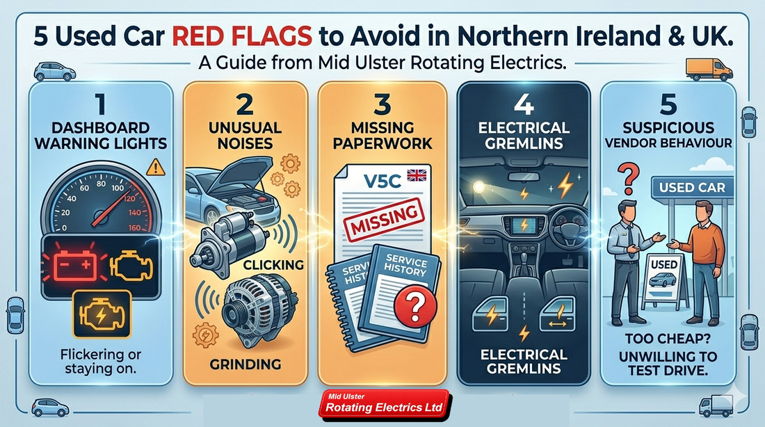 Buying a Used Car in Northern Ireland: 5 Costly Red Flags You Can't Afford to Ignore