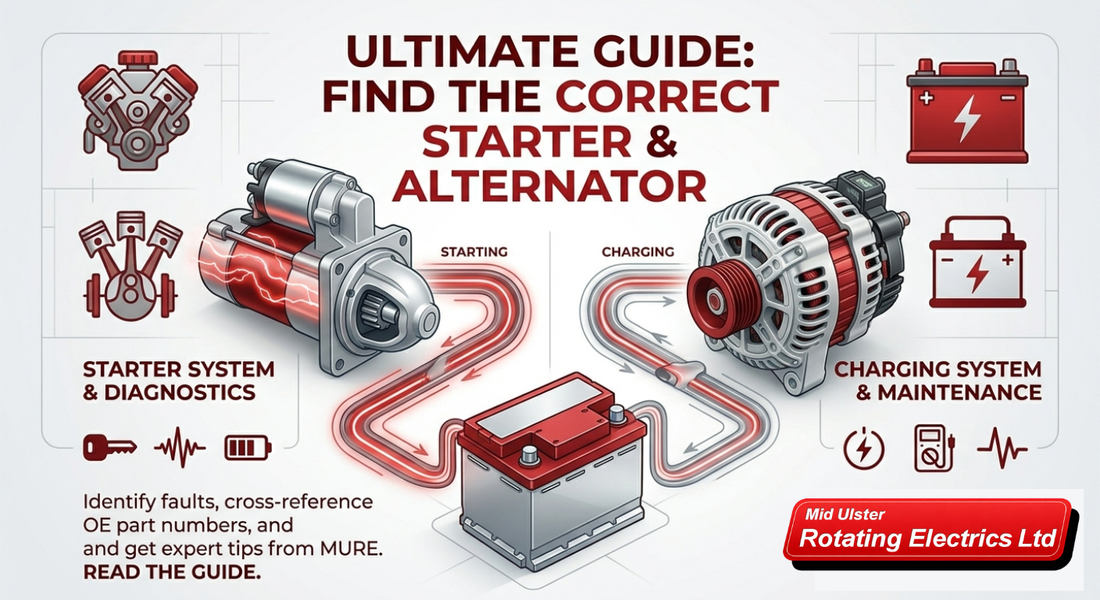 The Ultimate Guide to Finding the Correct Starter Motor or Alternator for Your Car