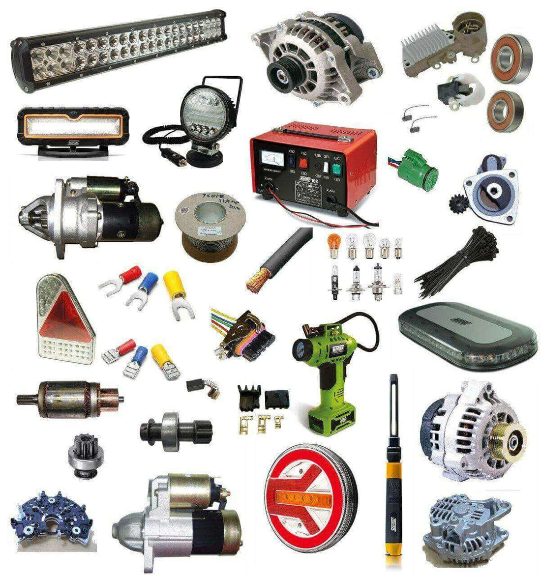 Repairs, Parts & accessories - Mid-Ulster Rotating Electrics Ltd