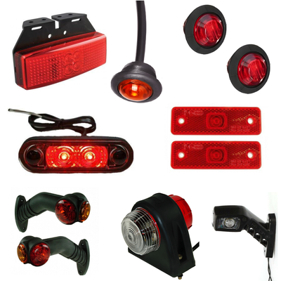 End Marker Lights Red
