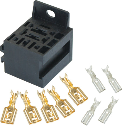 Relay Multi Plug Holder Socket Base Kit 4 5 6 7 8 9 Pin Replaces Cargo 192158 CurrentCare 08-002K
