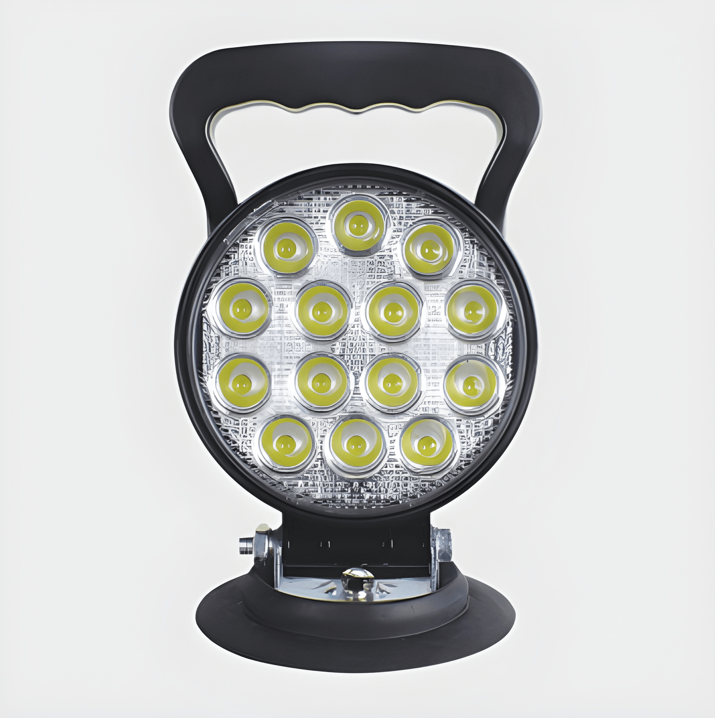 Guardian WL100M LED work light with 15 high-power LEDs and integrated carrying handle on a magnetic suction base.