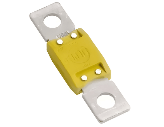 Bolt Down Mega Fuse From Daltec Yellow 100AMP