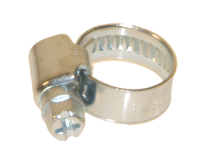 1x 11-15mm Hose Clip - Worm Drive, Zinc Plated CurrentCare M00-MSE