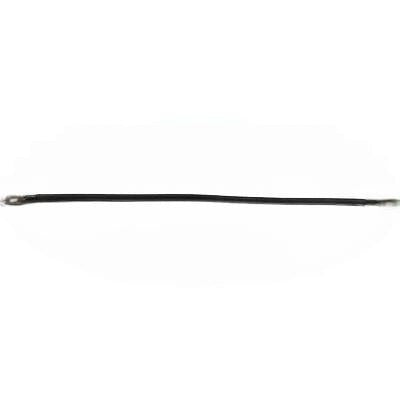 Battery Lead Black 16Mm 375Mm Long Earth Cable 2 X 8Mm Eyes Wood Auto Bal1002B - Mid-Ulster Rotating Electrics Ltd