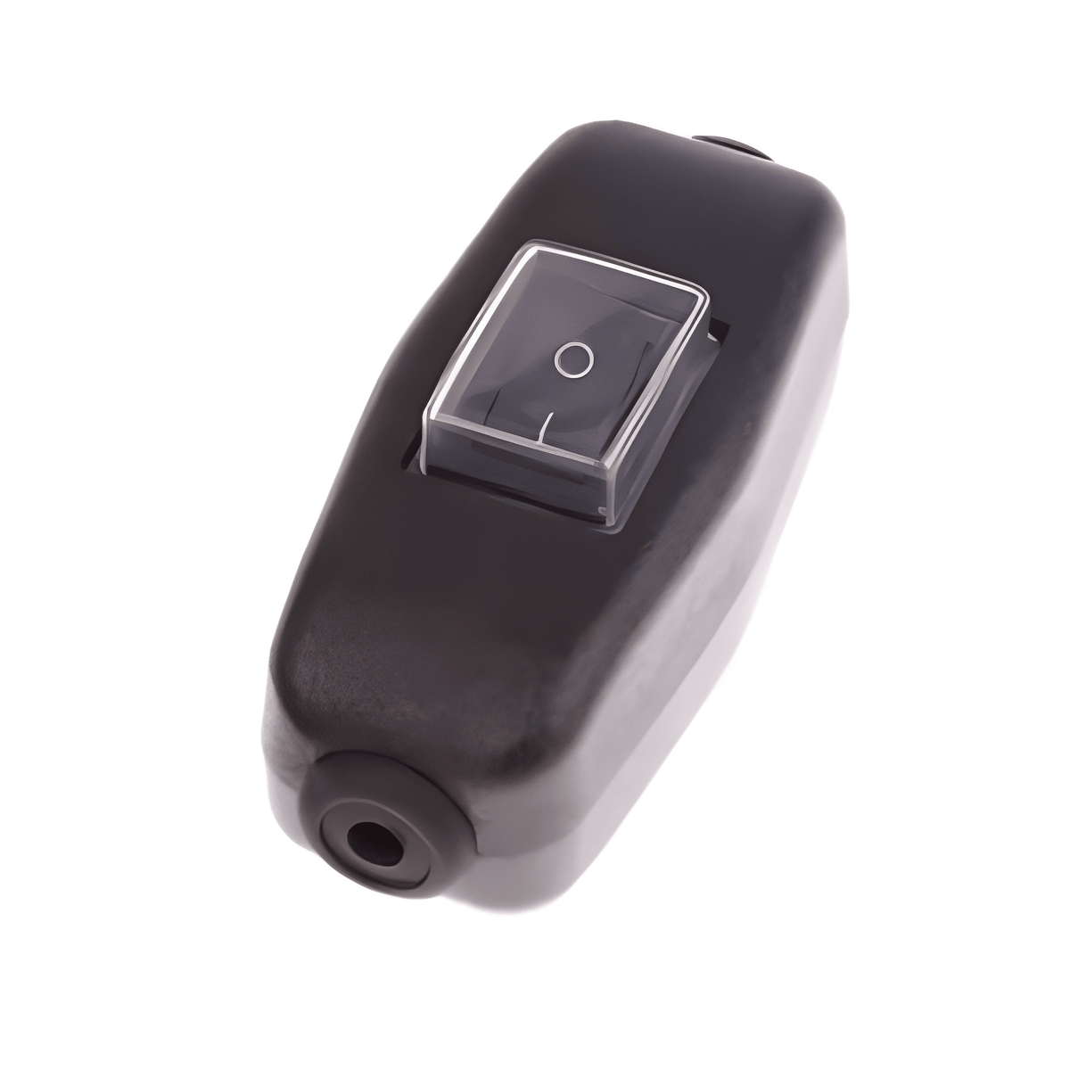 MURE 12V 24V inline waterproof black plastic cords witch with a 2-pin on off rocker switch