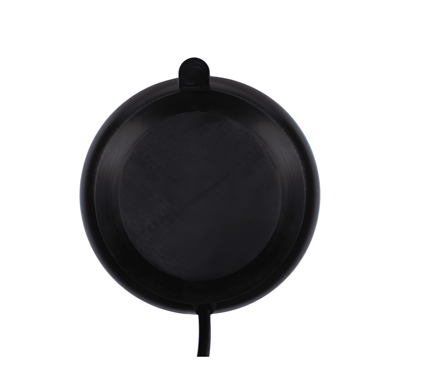 Heavy-duty magnetic suction base of the AMB946 warning lamp, designed for secure, drill-free attachment to metallic vehicle surfaces.