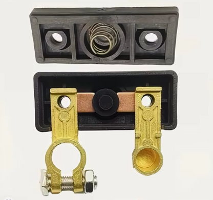 12V 24V Brass Battery Master Disconnect Switch Negative Terminal Cut Off MURE K592TN