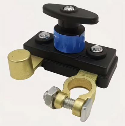 12V 24V Brass Battery Master Disconnect Switch Negative Terminal Cut Off MURE K592TN