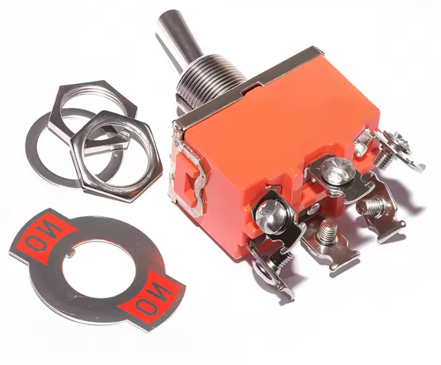 12V 24V Toggle Switch 6 Pin 2 Position On-On DPDT 15A 20A MURE 180591M