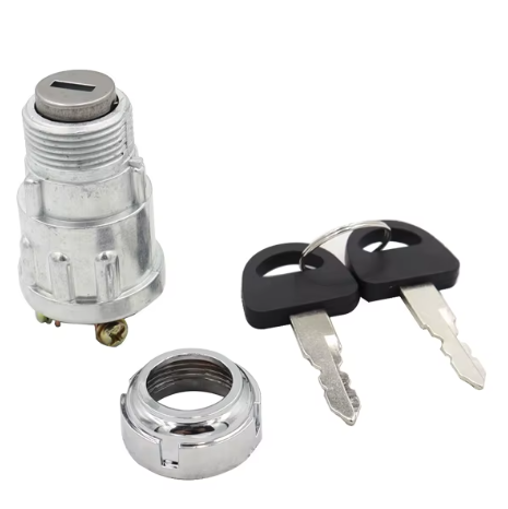 12V 4 Position Ignition Key Rotary Switch (Acc / Off / Ignition / Start) 2 Keys 4 Screw Terminals MURE IGS1941