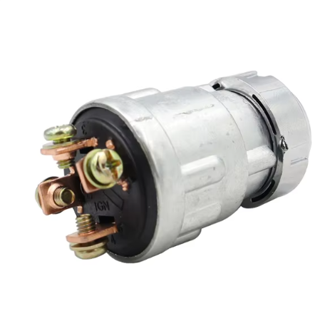 12V 4 Position Ignition Key Rotary Switch (Acc / Off / Ignition / Start) 2 Keys 4 Screw Terminals MURE IGS1941