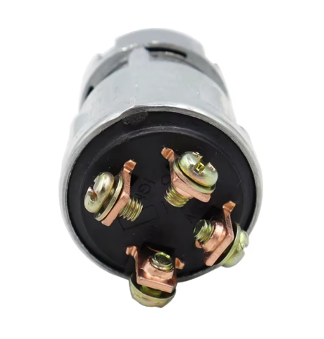 12V 4 Position Ignition Key Rotary Switch (Acc / Off / Ignition / Start) 2 Keys 4 Screw Terminals MURE IGS1941