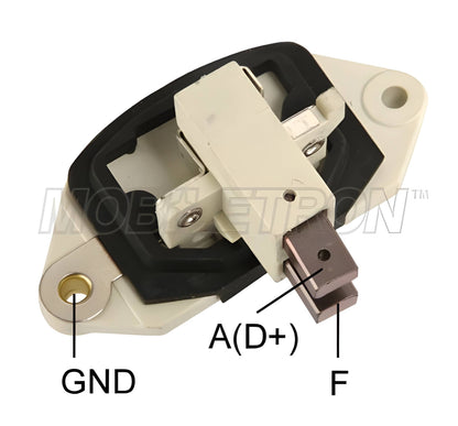 12V Alternator Voltage Regulator Brush Box Bosch Bmw Vauxhall Seat Mob VR-B202 132666