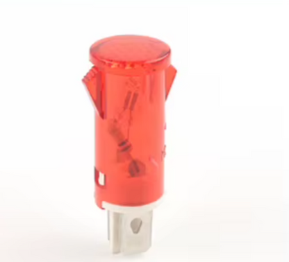 Red MURE K104M 12V 24V round LED dash warning light for a 12mm mounting hole