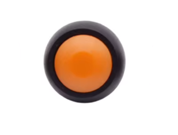 12mm Small Orange Plastic Push Button Round Head ON OFF Momentary Switch 2 Pin MURE K5893OR