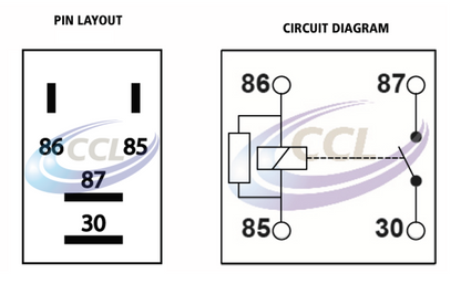 4 Pin Normally Open Relay Micro Mini 12V With Resistor RLY1317 CurrentCare 13-017