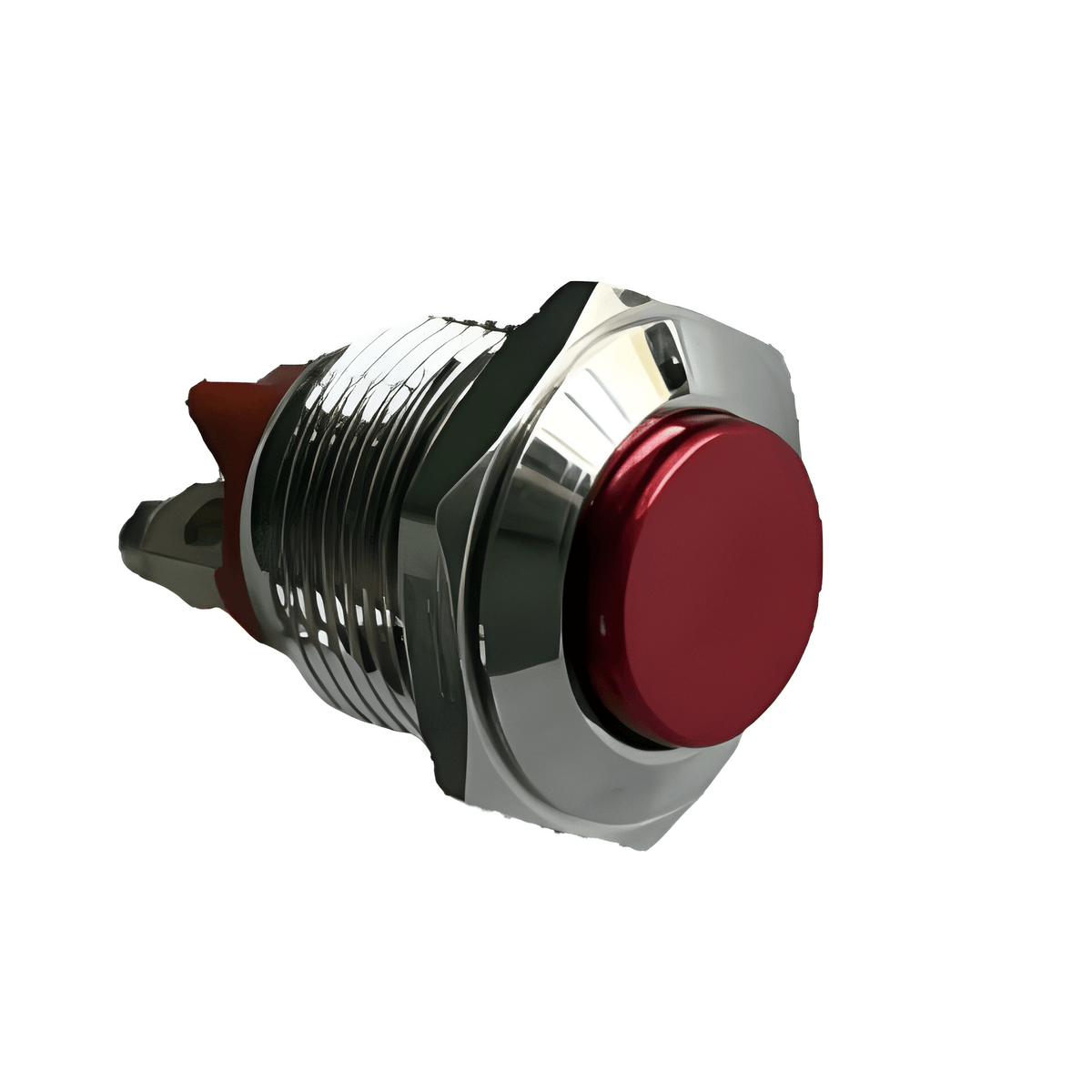 16mm red metal raised head push button normally closed push to break from MURE K894N C type