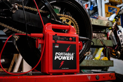 Portable Power Heavy Duty Rapid Charge 24v Battery Booster Jump Pack Dual 1800RC 1 with 2m Lead & 1 with Small Space 1.5M Lead