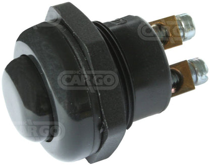 Off/(On) Momentary Push Button Switch Dual Voltage 12V 24V Cargo 180049