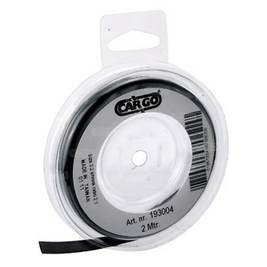 Heat Shrink Tubing Sleeving Wire Cover 3.2mm 2Meter Roll 2:1 Ratio Cargo 193004