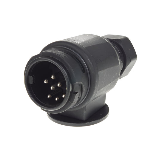 12V 8 Pin Plastic Plug (13 Pin Type Plug) Suitable For Trailers ISO 11446 Compatible Maypole MP1288B