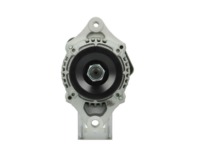 Car alternator on a white background