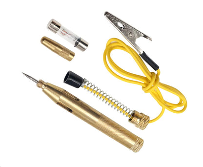 Test Lamp Brass With Built In Bulb Automotive 6V 12V 24V Test Light Car Van Lorry Mure 210212MB