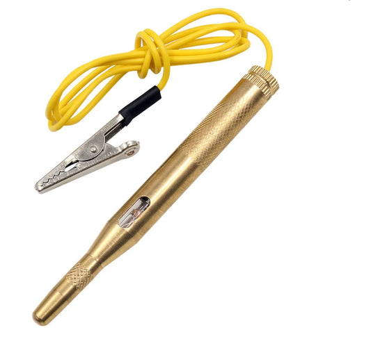 Test Lamp Brass With Built In Bulb Automotive 6V 12V 24V Test Light Car Van Lorry Mure 210212MB