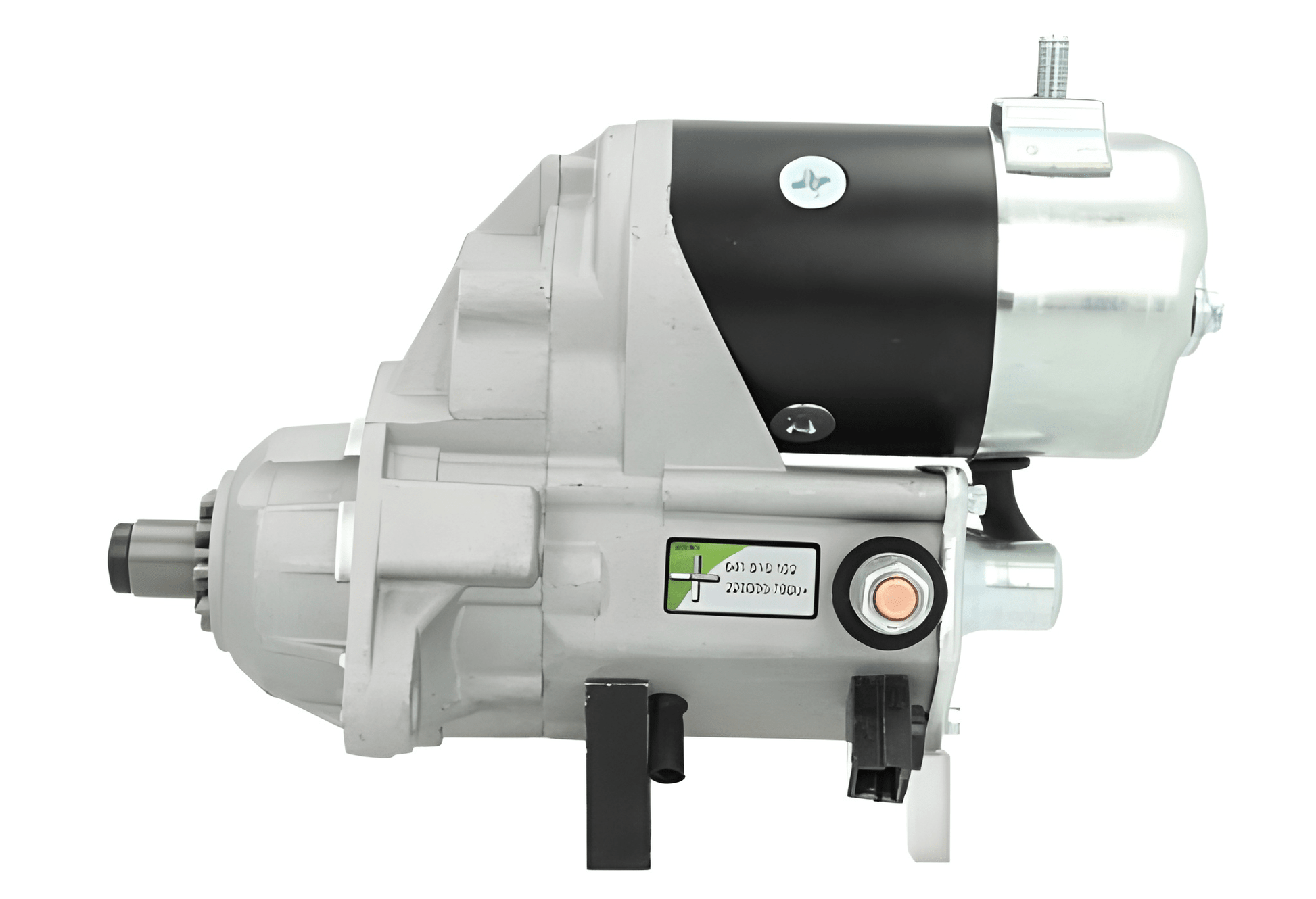 side view of New 24V 4.5KW 10 Teeth Starter Motor Fits Caterpillar, Cummins 114282 / STR70292