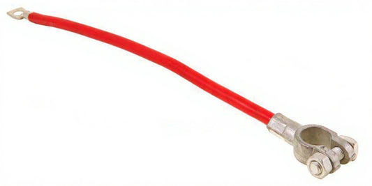 Battery Lead Red 16Mm Squared 300Mm Long Earth Cable M8 Eye Wood Auto Bal1101R - Mid-Ulster Rotating Electrics Ltd