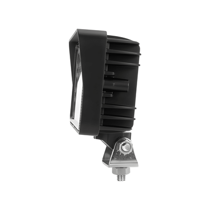 Black off-road light on a white background