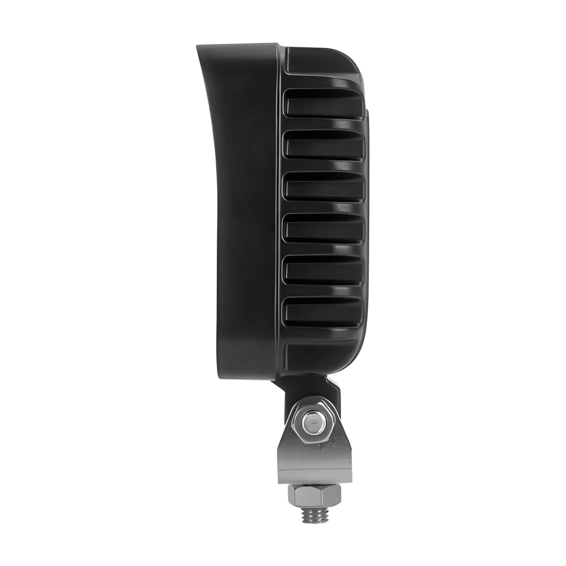 Black off-road light on a white background