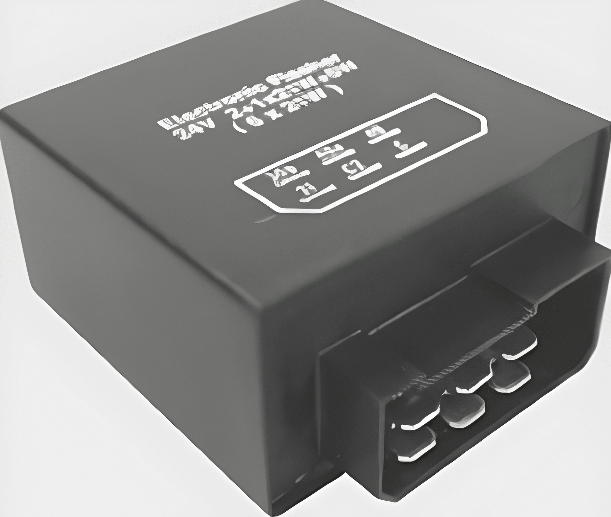6 Pin Flasher Unit Relay 140W Commercial Lorry 24V Indicator Hazard Towing Current Care 01-034 on a white background
