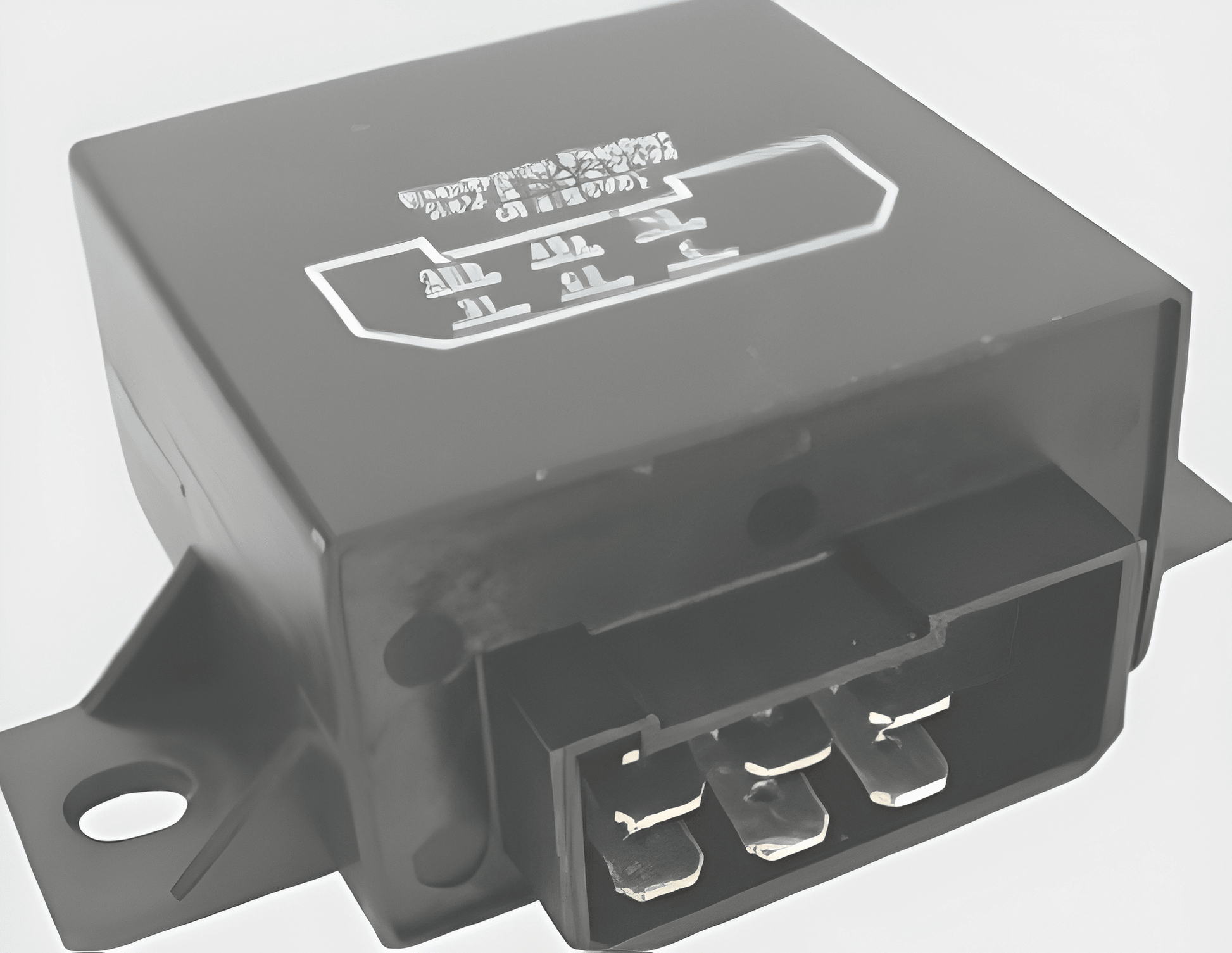 6 pin flasher relay unit 24v on a white background