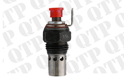 Tractor Heater Plug / Glow Plug With Push On Connection 12 Volt Thread Size 7/8" UNF QTP 2666108R