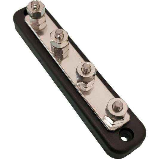 4 Way Bus Bar 4X6Mm Studs Power Distribution 150A Automarine 12V 24V Bb154.1 - Mid-Ulster Rotating Electrics Ltd
