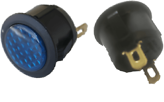 showing a blue indicator light on a white background k792 from robinson