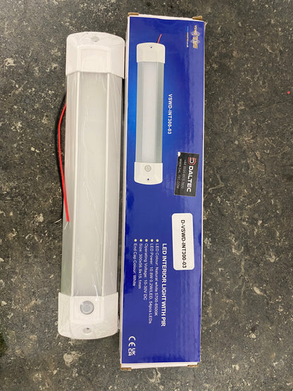 10V-30V LED 300mm Interior Strip Lights PIR Sensor 756 Lumens IP67 Daltec D-VSWD-INT300-03