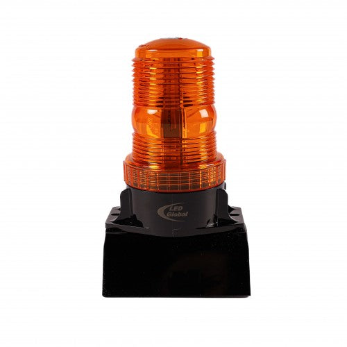 LED Forklift Beacon 10-110v 30 LEDs EMC Bolt Mount Amber Flash LED Global LG677