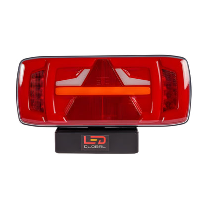 1x RIGHT 12v or 24v Led Rear Combination Neon Glow Light with Dynamic Indicator ECE Approved LED Global LG555
