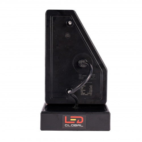 9-33v LED Triangle Shaped Tail Lamp, Stop, Tail, Indicator, Fog, Reverse, Reflector LED GLOBAL LG571 RH