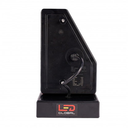 9-33v LED Triangle Shaped Tail Lamp, Stop, Tail, Indicator, Fog, Reverse, Reflector LED GLOBAL LG571 RH