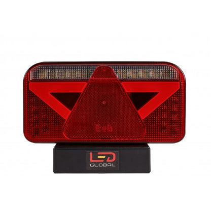LED Tail Lamp 9-33 Volts Led Stop, Tail, Indicator, Fog, Reverse, Reflector, Triangle,  built in Smart Resistor ECE and EMC Approved LED Global LG575 RH